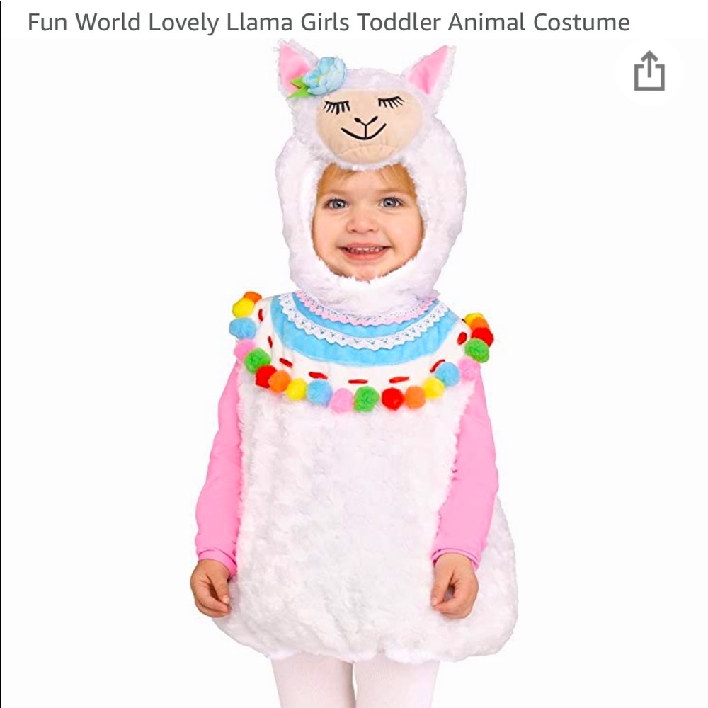 Toddler Llama Costume - 2-4T